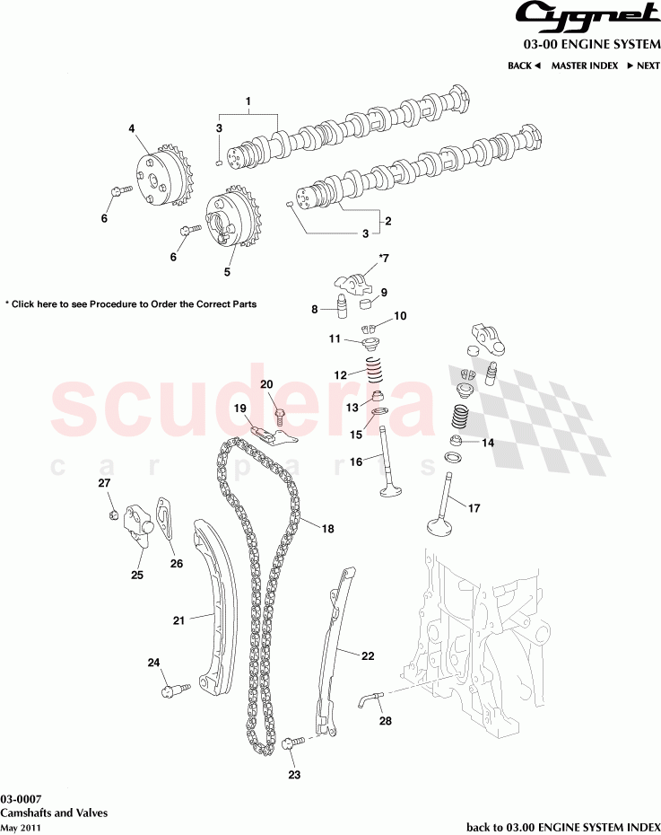 Camshafts and Valves of Aston Martin Aston Martin Cygnet