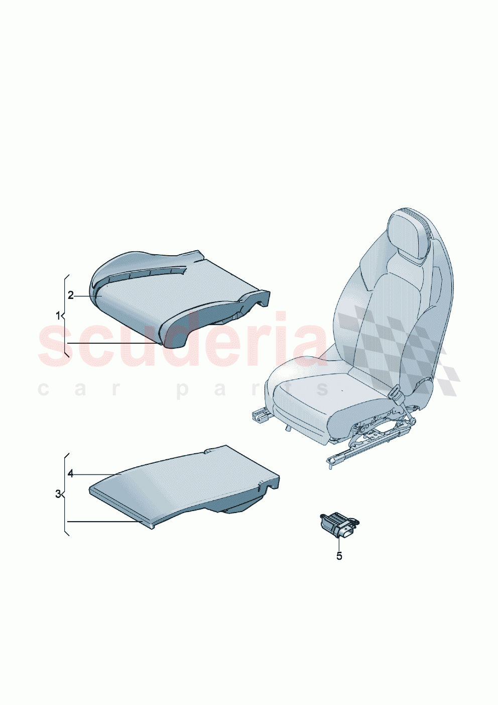 for models with seat occupant detection of Bentley Bentley New Continental GT (2019-2024)