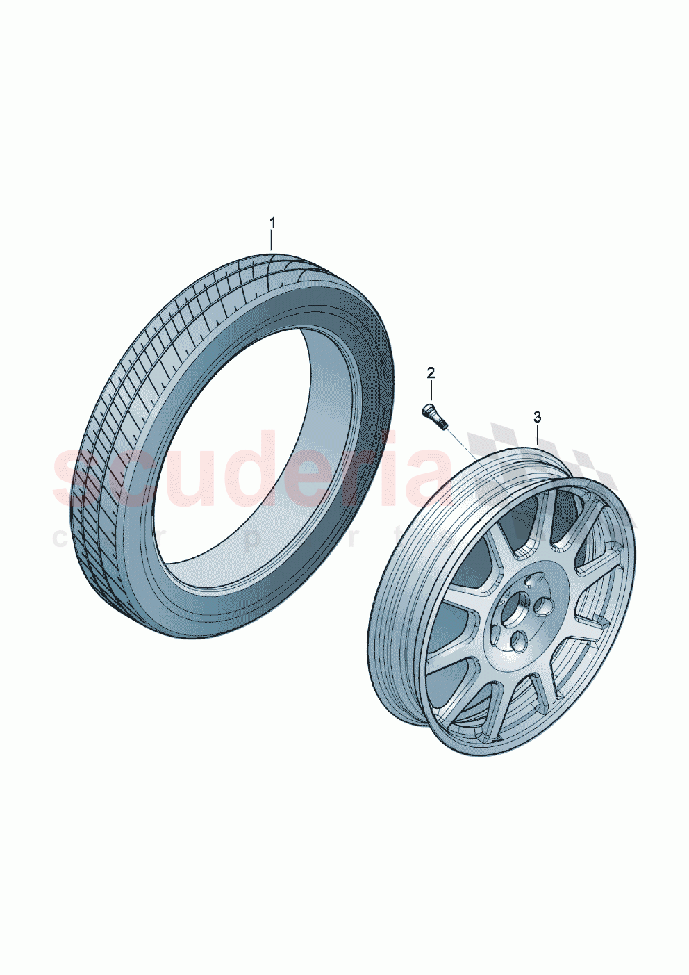 for models with space-saving temporary spare wheel of Bentley Bentley New Continental GT (2025-2026)