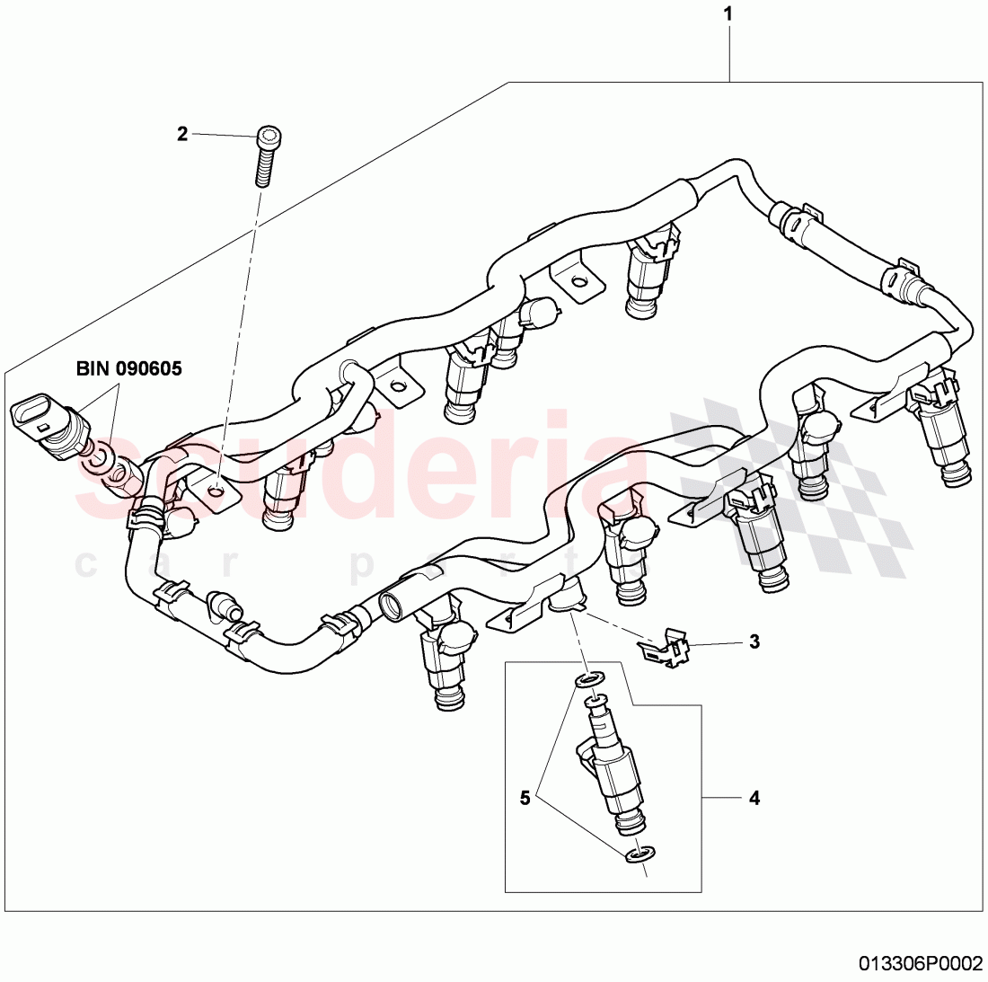 fuel rail, injection unit of Bentley Bentley Continental Supersports (2009-2011)