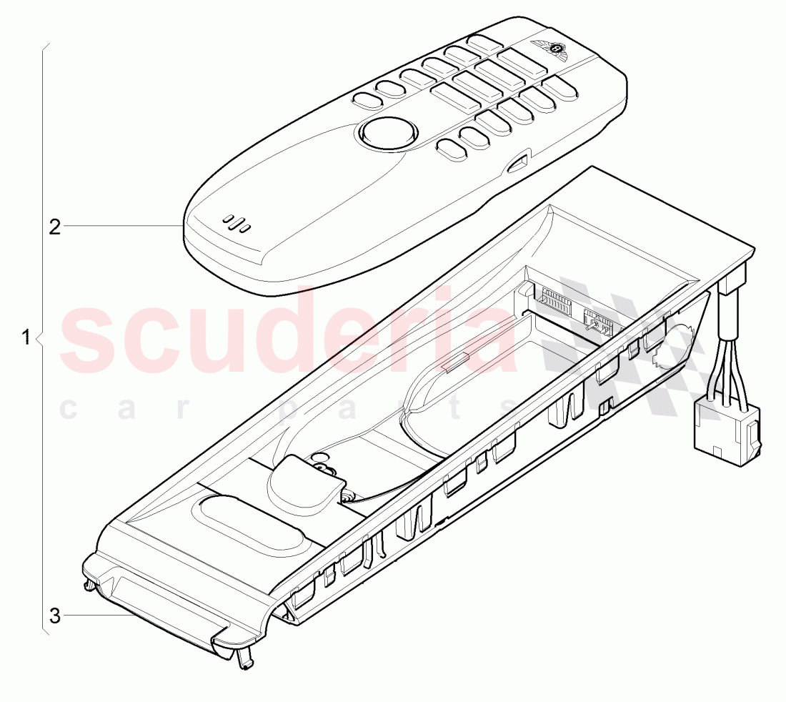 Original Accessories, telephone of Bentley Bentley Continental GT (2011-2018)
