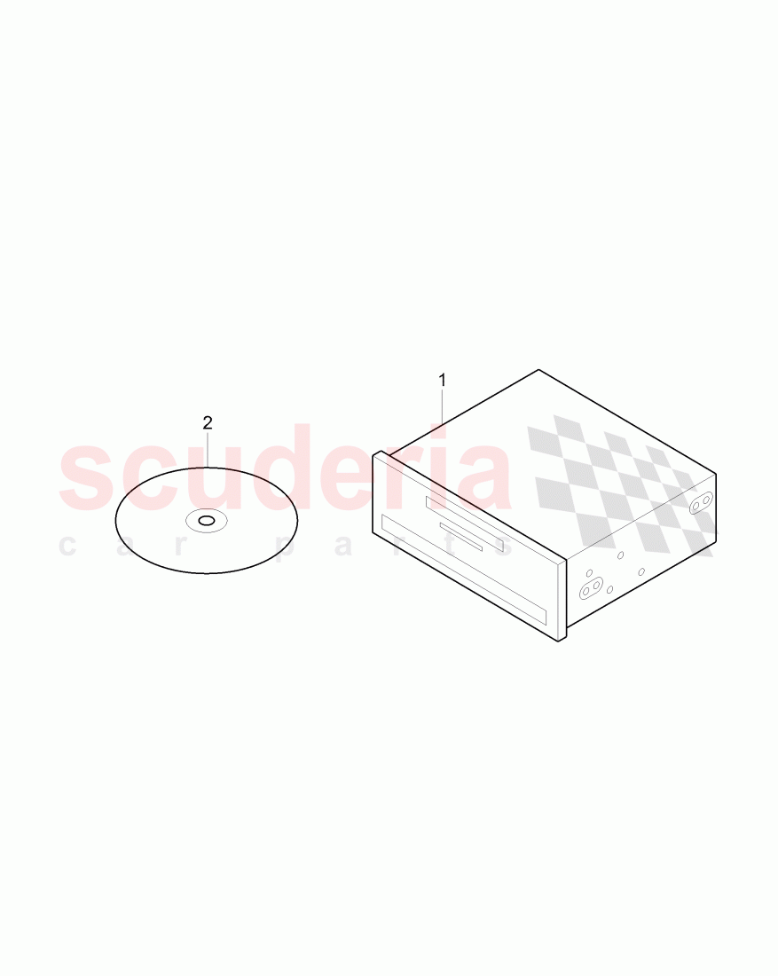 Original Accessories, cd-rom for navigation, system of Bentley Bentley Continental GT (2003-2010)