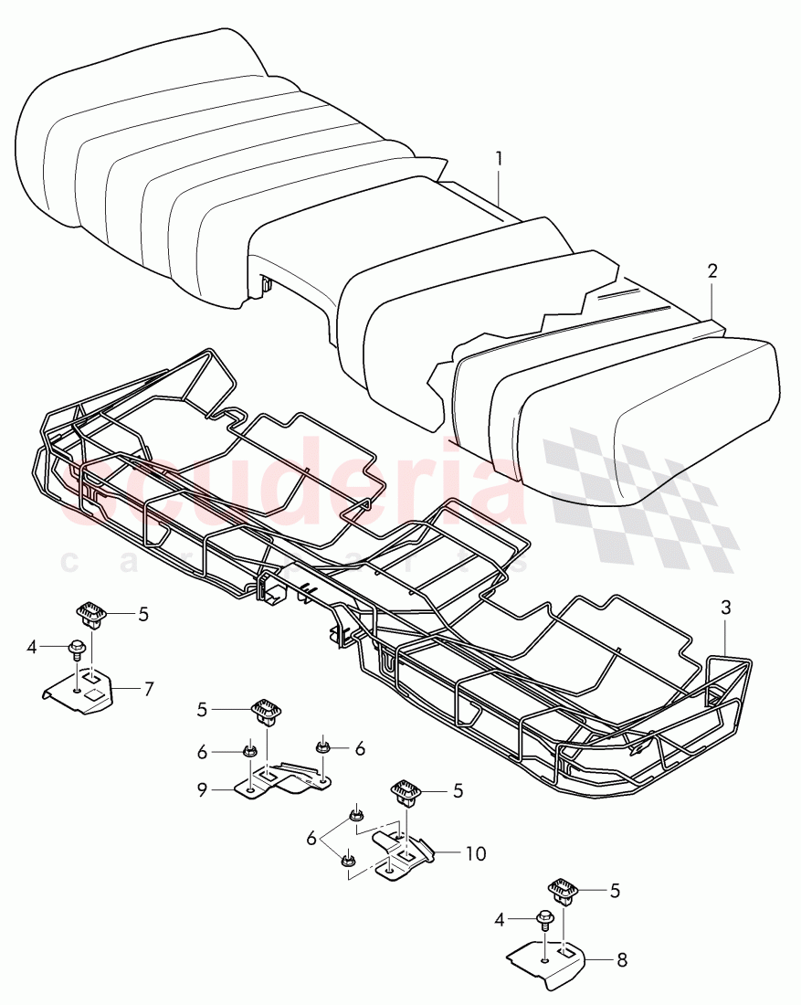 rear seat, D >> - MJ 2016 of Bentley Bentley Continental Flying Spur (2013+)