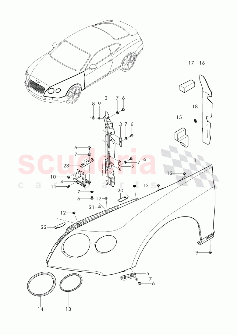 fender, D >> - MJ 2015 of Bentley Bentley Continental GT (2011-2018)