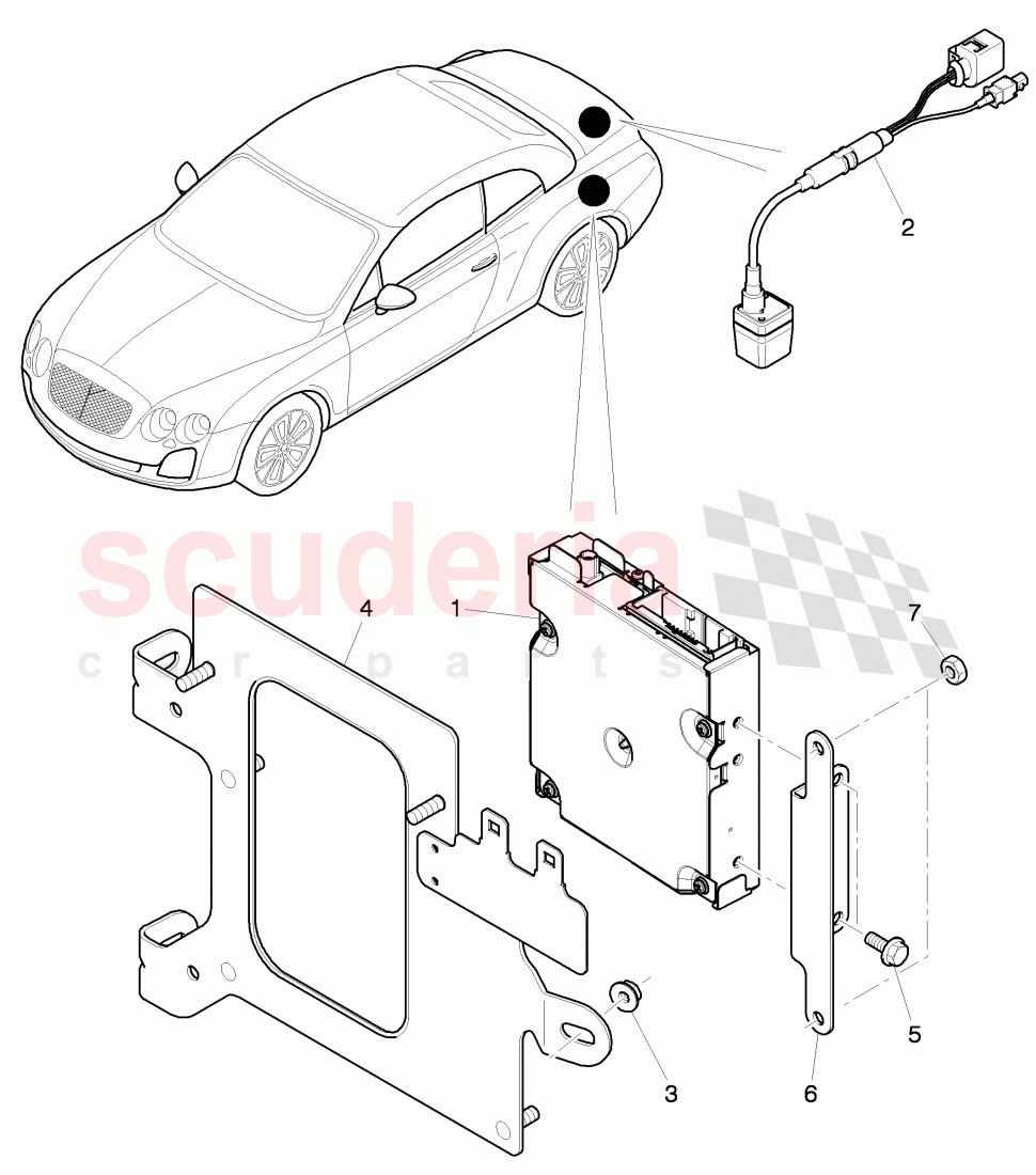 rear view camera, D - MJ 2012>> of Bentley Bentley Continental Supersports (2009-2011)