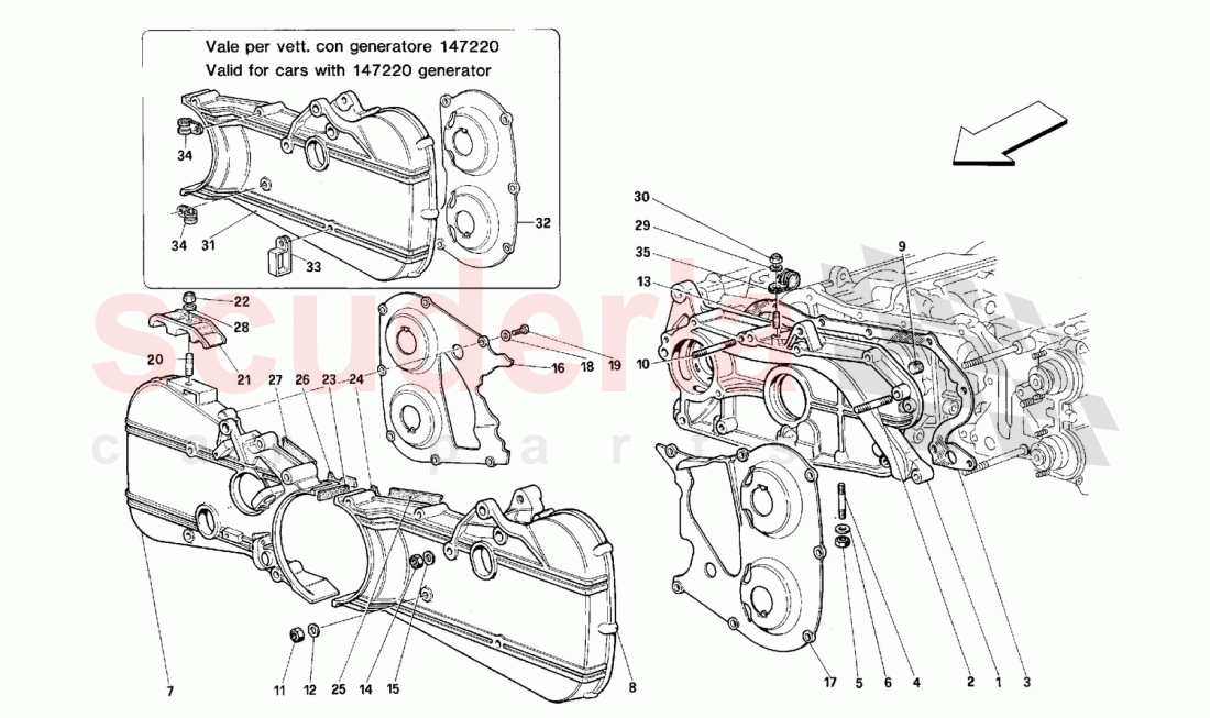 Timing system - Covers of Ferrari Ferrari 512 TR
