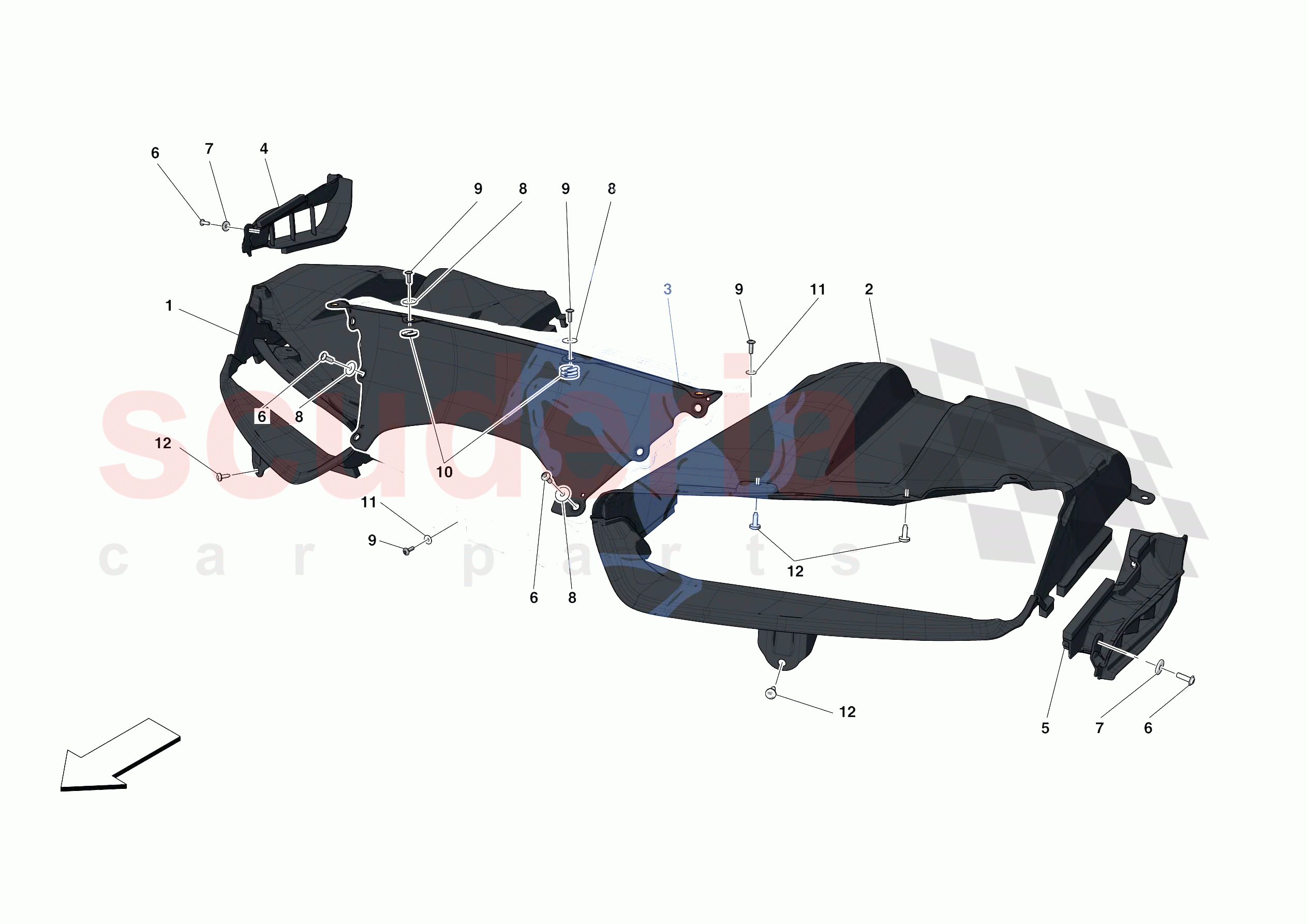 FRONT AIR INTAKES of Ferrari Ferrari 488 Pista Spider Europe