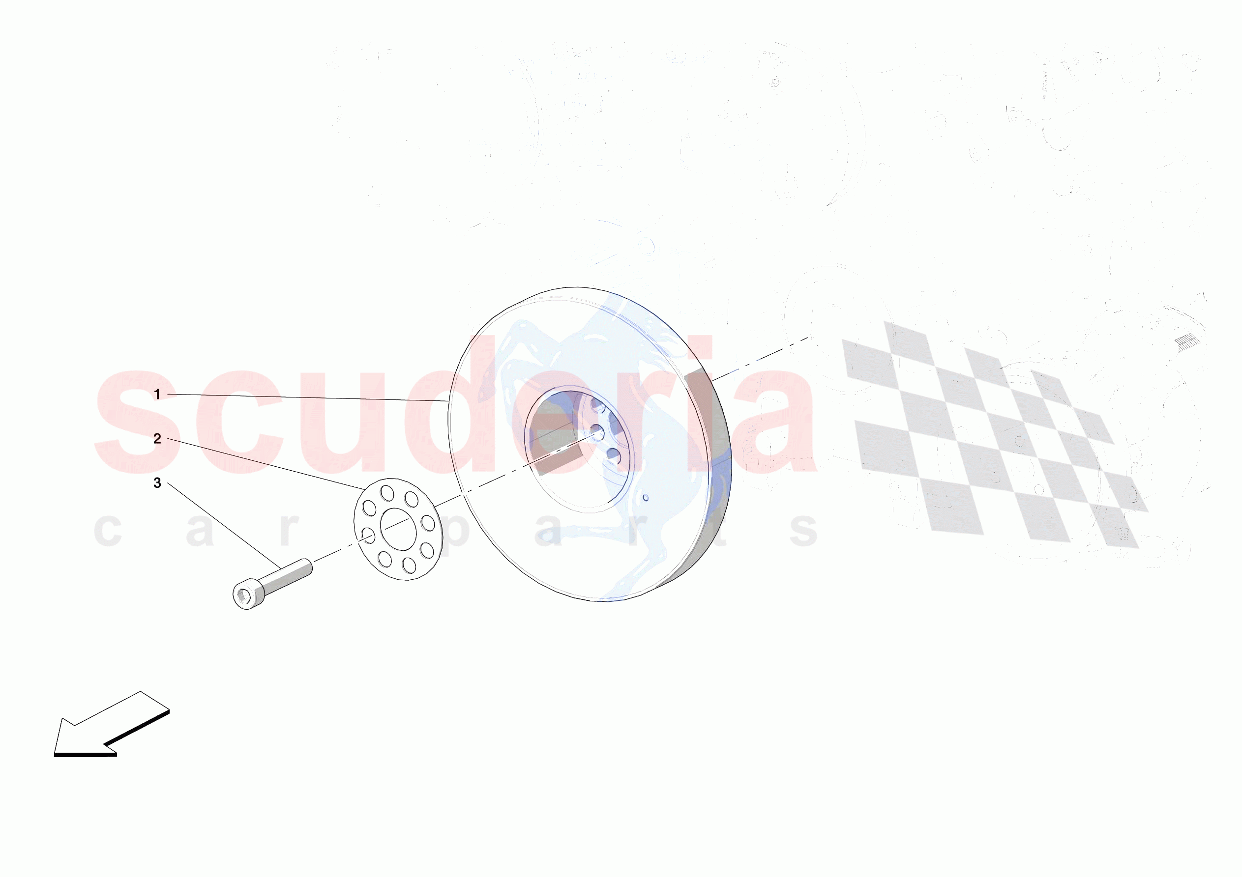 TORSION DAMPER of Ferrari Ferrari F8 Spider Europe