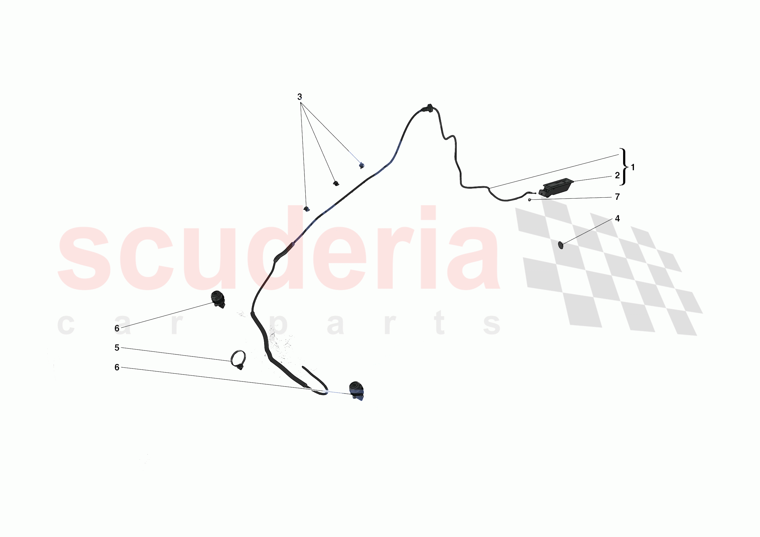 REAR LID OPENING MECHANISM of Ferrari Ferrari F8 Spider Europe