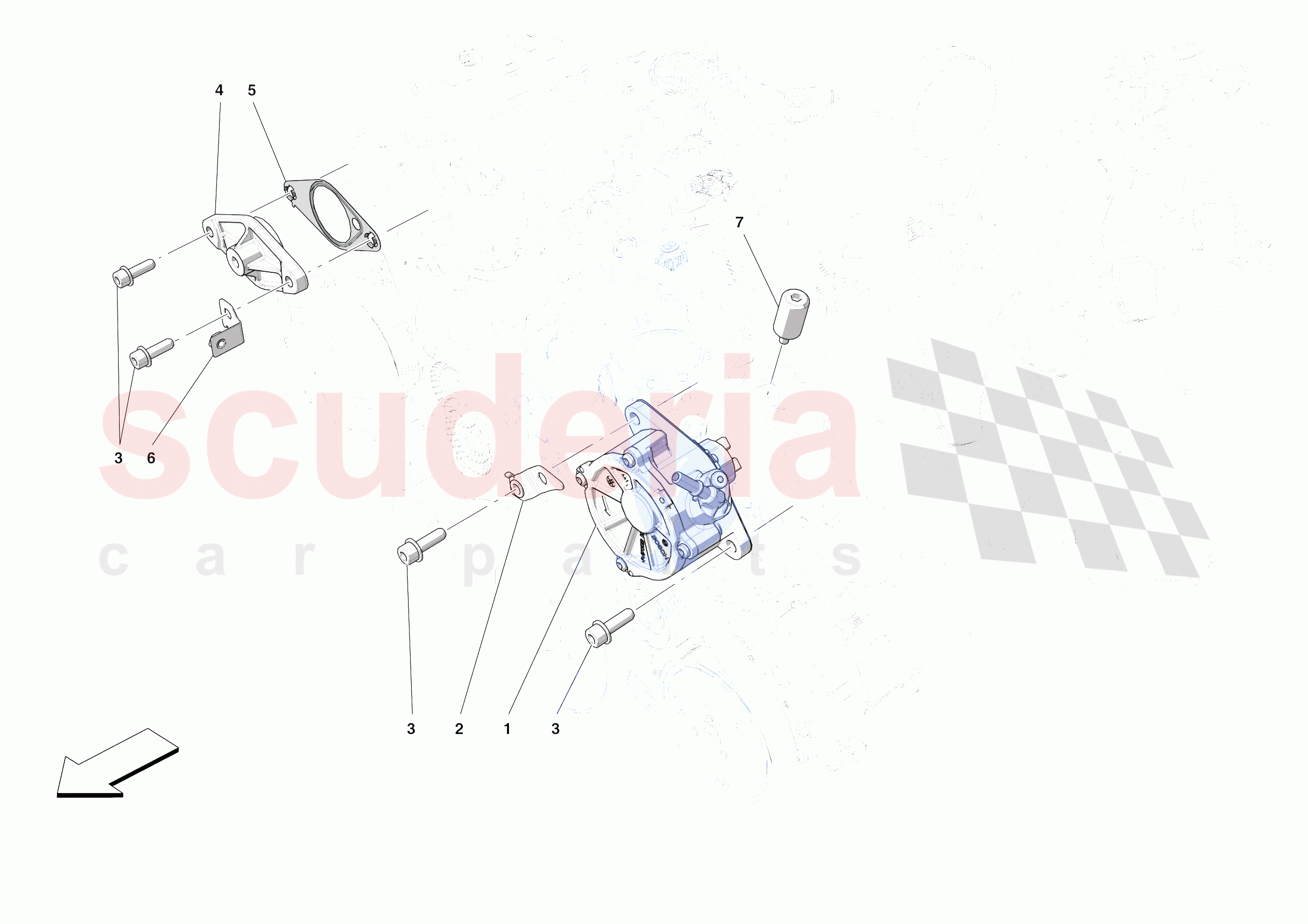 VACUUM PUMP of Ferrari Ferrari F8 Spider Europe RH