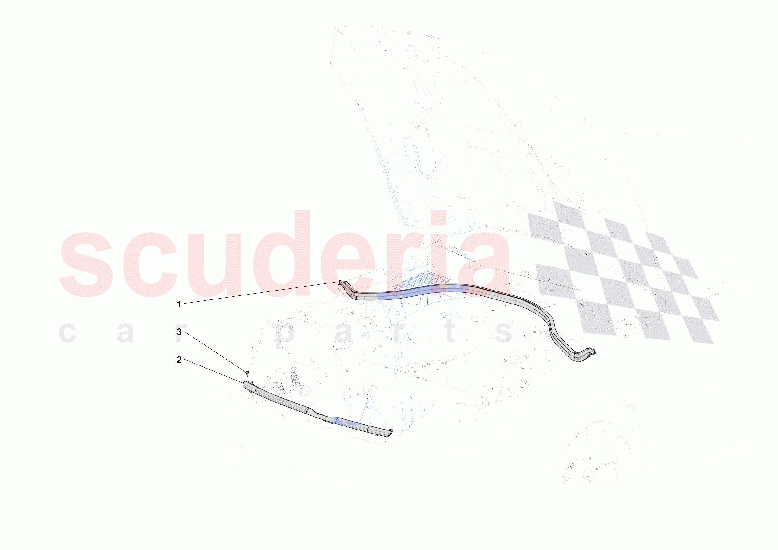 FRONT LID SEALS of Ferrari Ferrari Portofino M Europe
