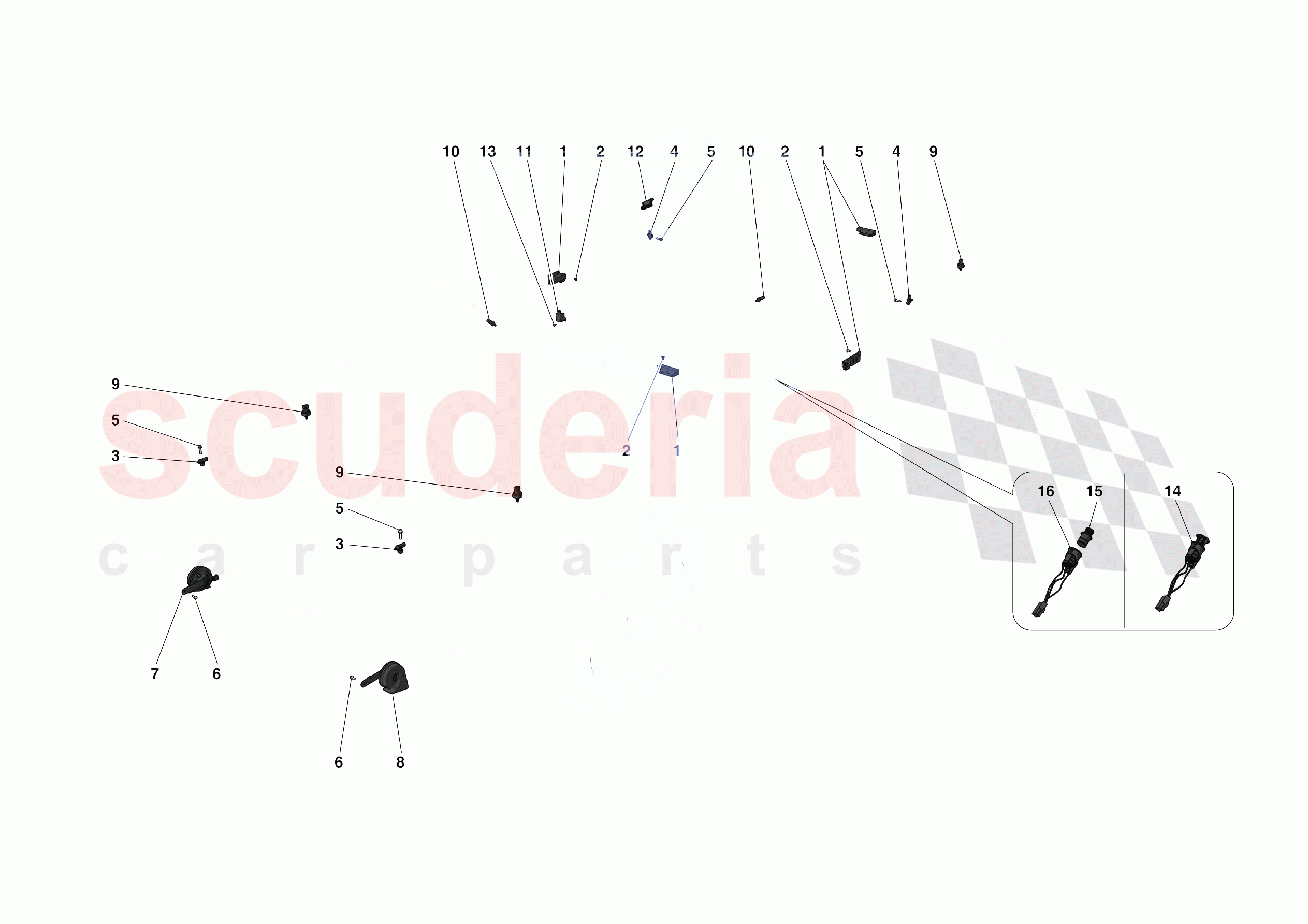 OTHER ELECTRICAL DEVICES of Ferrari Ferrari Portofino M Europe