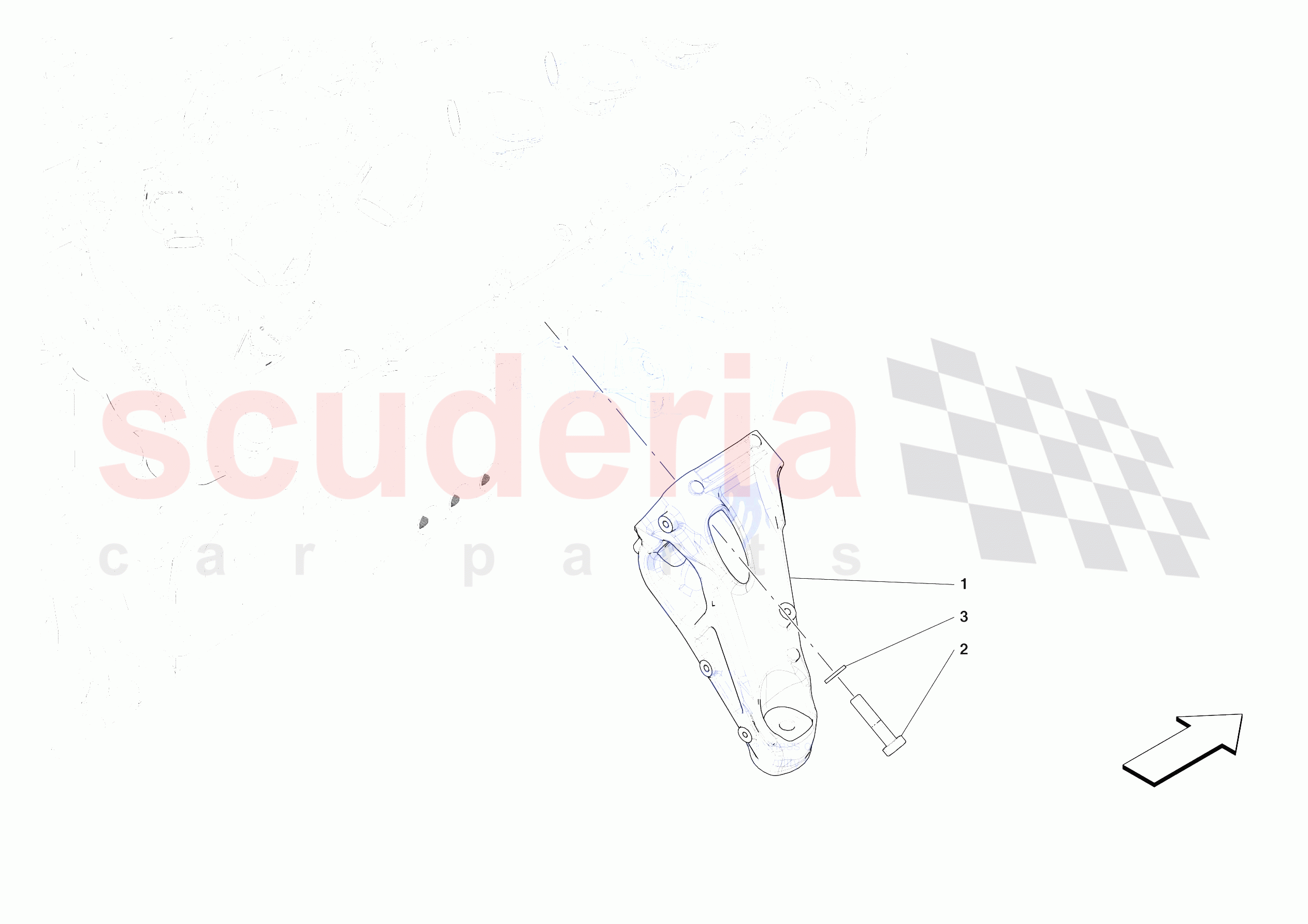 ENGINE SUSPENSION of Ferrari Ferrari Purosangue Europe