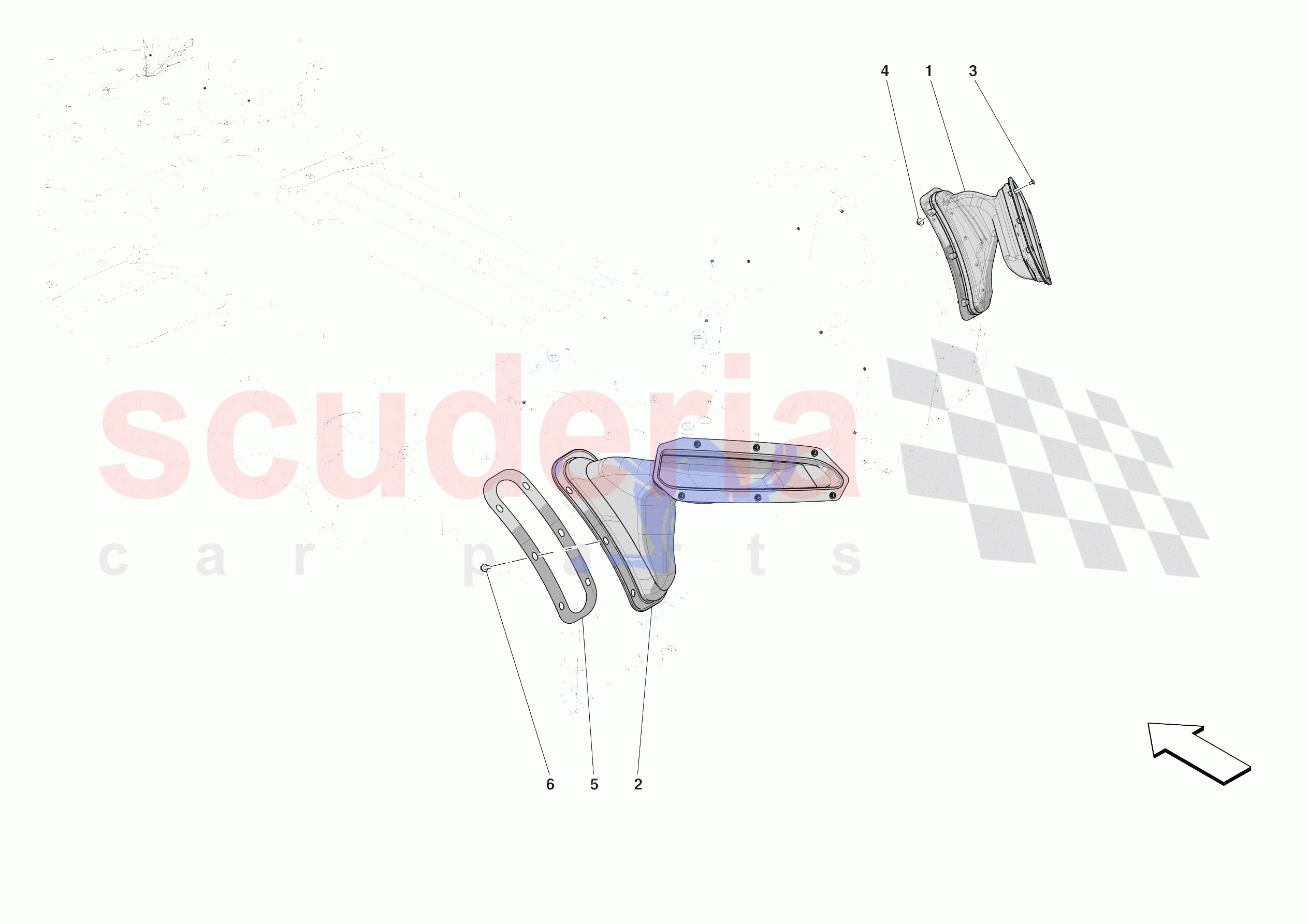 REAR AIR INTAKES of Ferrari Ferrari Purosangue Europe