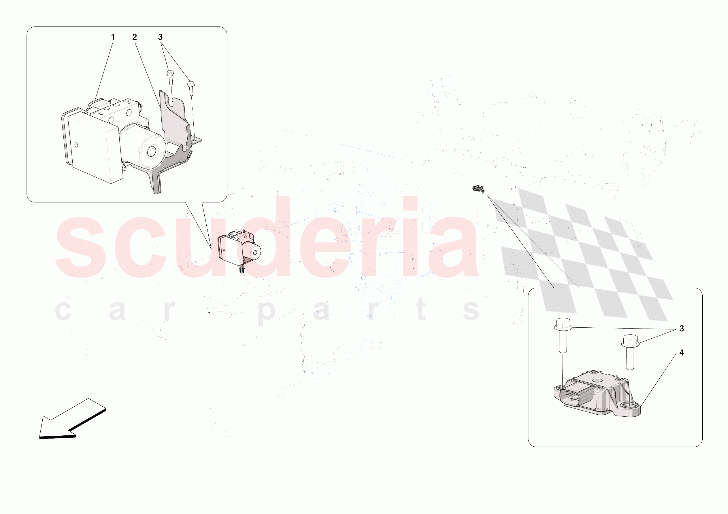 ABS ASR SYSTEM of Ferrari Ferrari Roma Europe