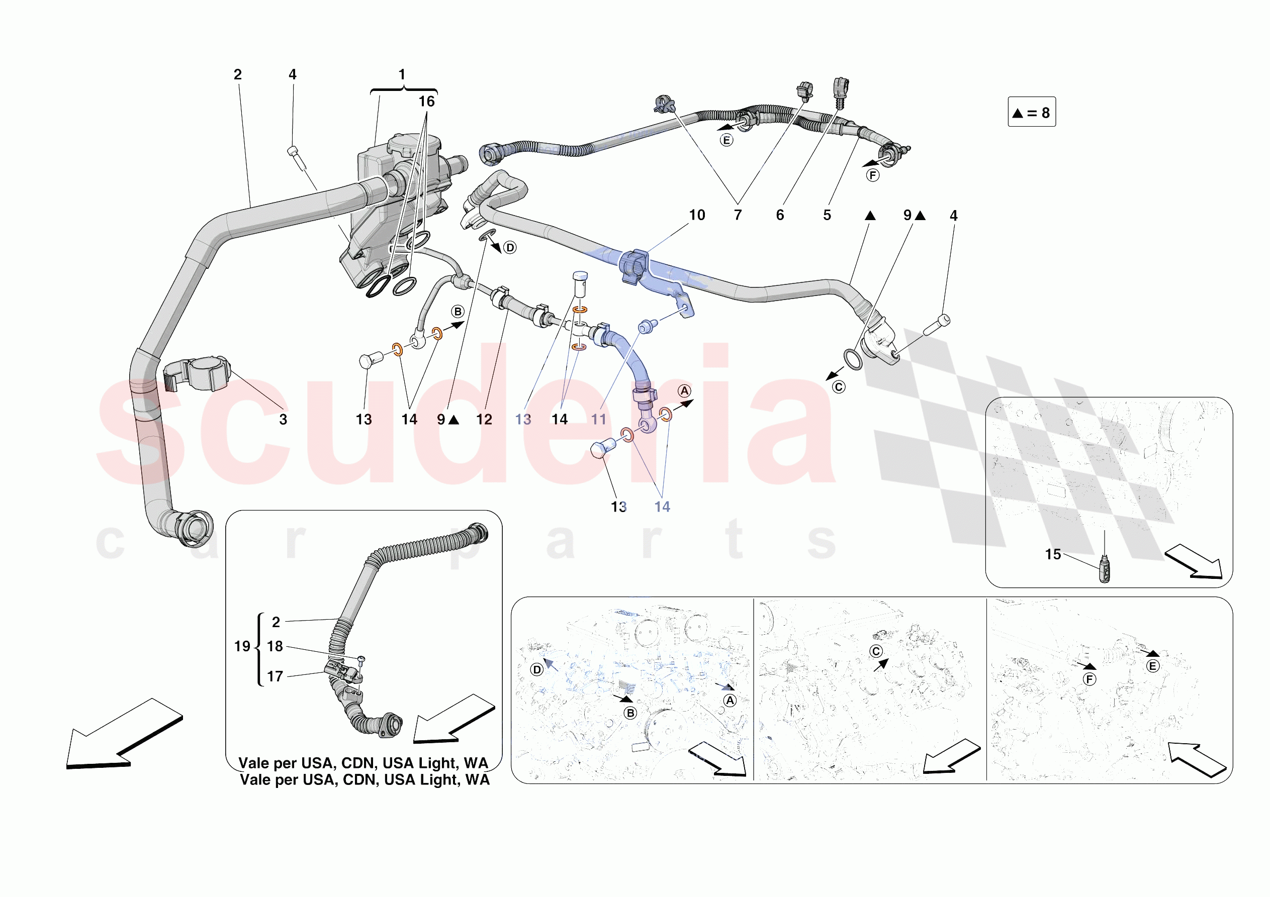 VENTS of Ferrari Ferrari Roma Spider Europe RH
