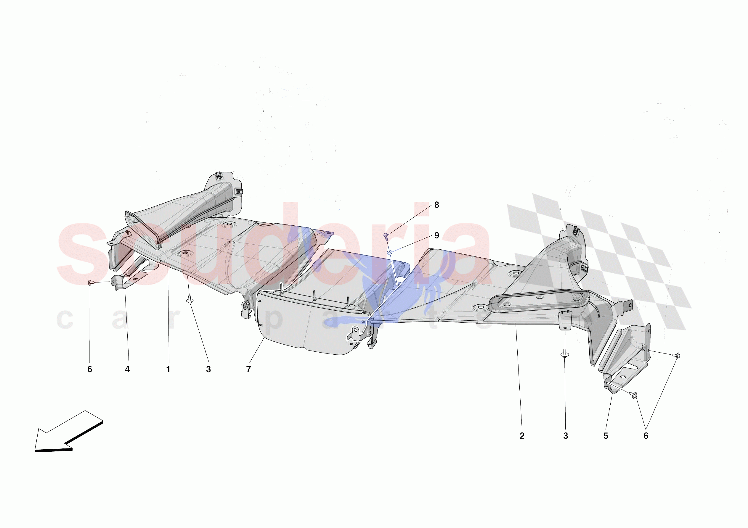 FRONT AIR INTAKES of Ferrari Ferrari SF90 Spider Europe RH