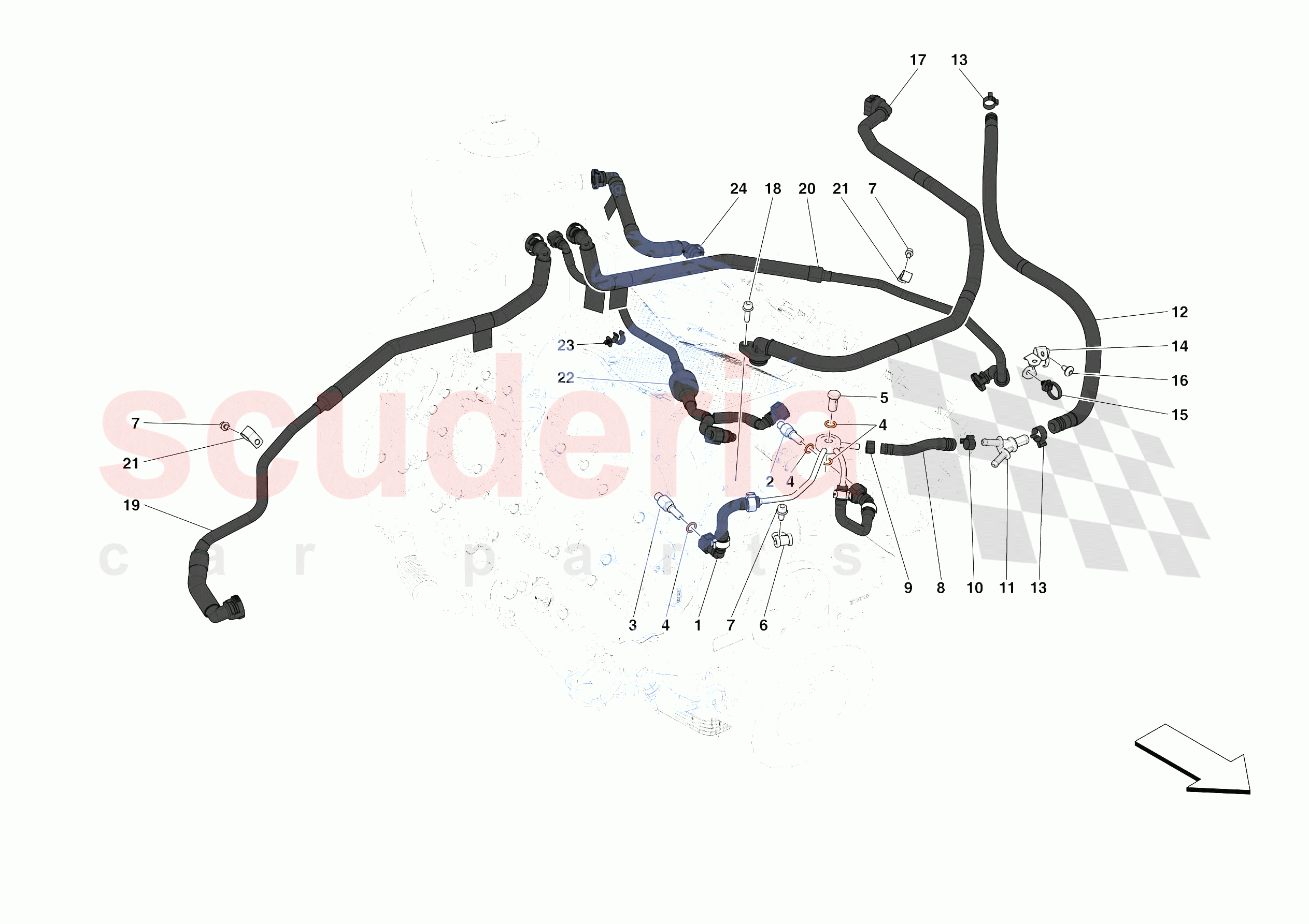 VENTS of Ferrari Ferrari SF90 Stradale USA