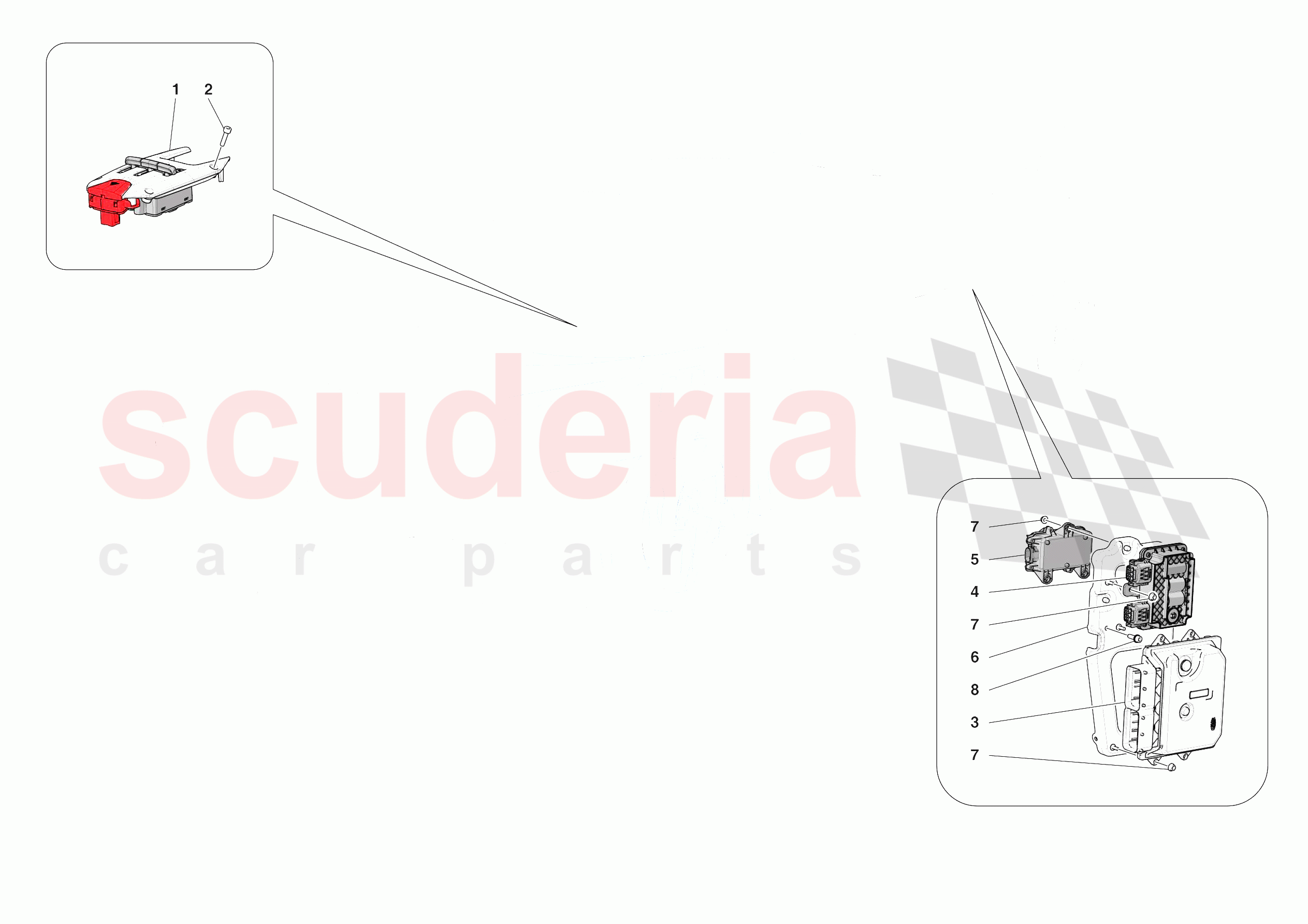 DCT GEARBOX SYSTEM of Ferrari Ferrari SF90 XX Stradale Europe