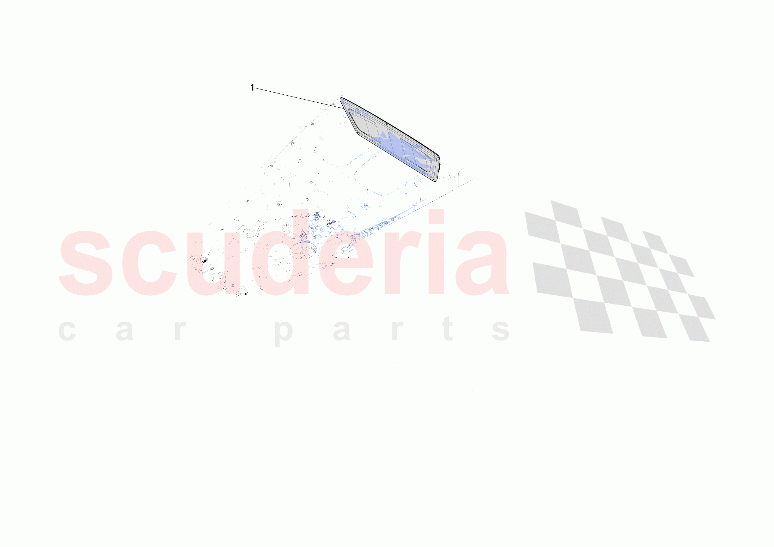 REAR SCREEN of Ferrari Ferrari SF90 XX Stradale Europe RH