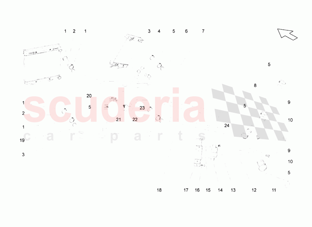 Water Cooling System 2 of Lamborghini Lamborghini Gallardo (2006-2007)