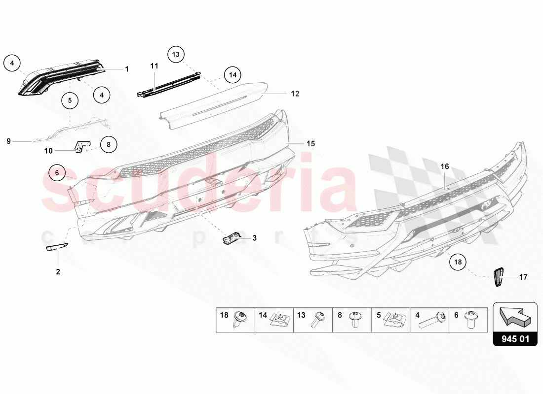 LIGHTING SYSTEM of Lamborghini Lamborghini Huracan Evo Coupe