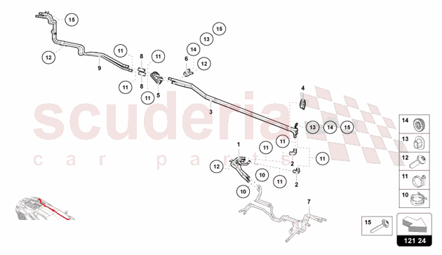 COOLING SYSTEM - HIGH VOLTAGE COOLING of Lamborghini Lamborghini Revuelto Coupe