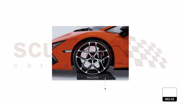 CUSHION of Lamborghini Lamborghini Revuelto Coupe