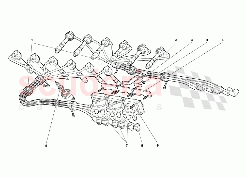 Electrical Components of Lamborghini Lamborghini Diablo SV (1999)