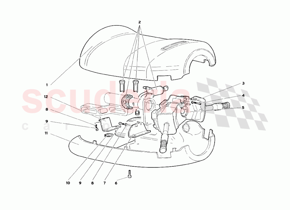 Steering 1 of Lamborghini Lamborghini Diablo SV (1999)