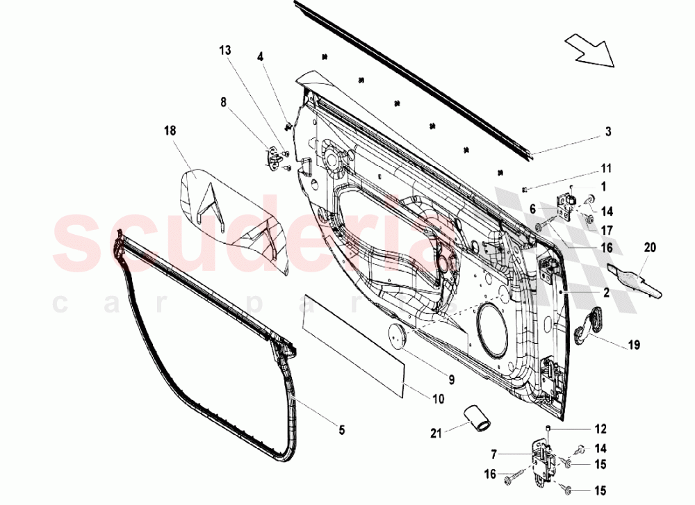 Doors of Lamborghini Lamborghini Gallardo LP550 Coupe