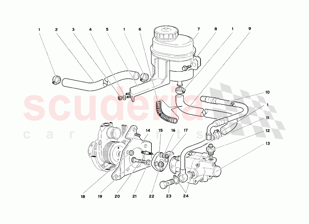 Steering 4 of Lamborghini Lamborghini Diablo SV (1999)