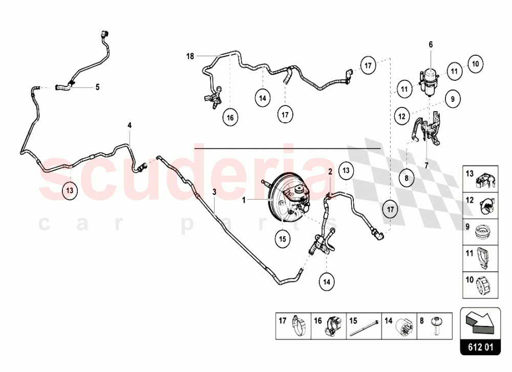 ABS-ESP of Lamborghini Lamborghini Huracan LP610 Coupe