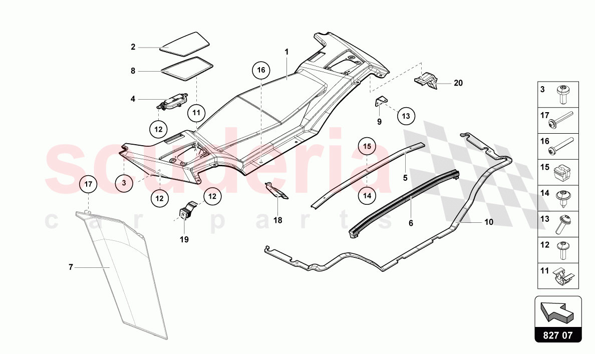 COVER of Lamborghini Lamborghini Aventador LP780 Ultimae Roadster