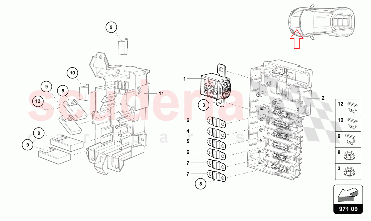 FUSES of Lamborghini Lamborghini Huracan Evo Spyder 2WD