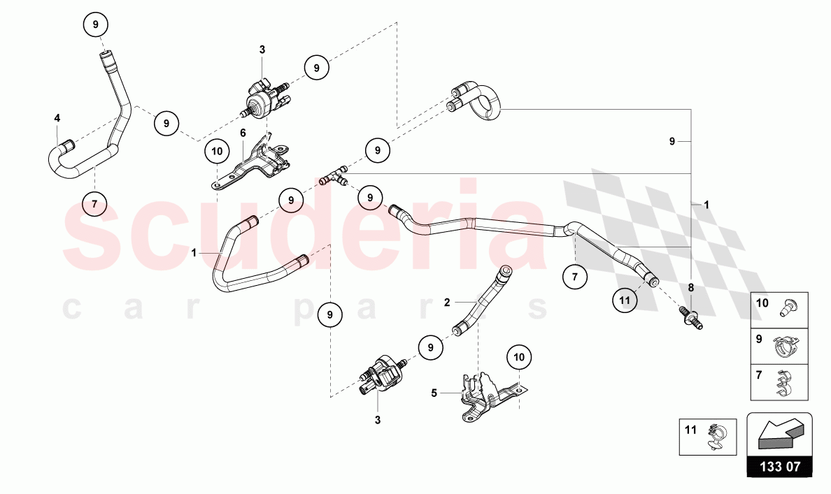 VACUUM SYSTEM of Lamborghini Lamborghini Huracan STO