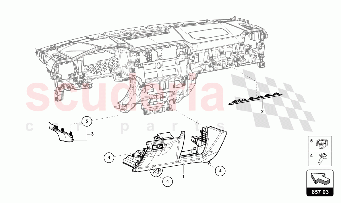 INSTRUMENT PANEL of Lamborghini Lamborghini Urus (2019-2022)