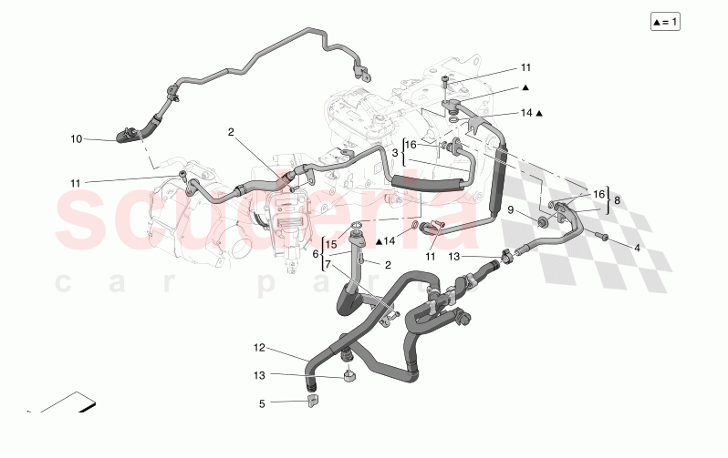 TURBOCHARGING SYSTEM: LUBRICATION AND COOLING of Maserati Maserati Grecale GT Automatic 2.0 T4 4WD 300HP MHEV