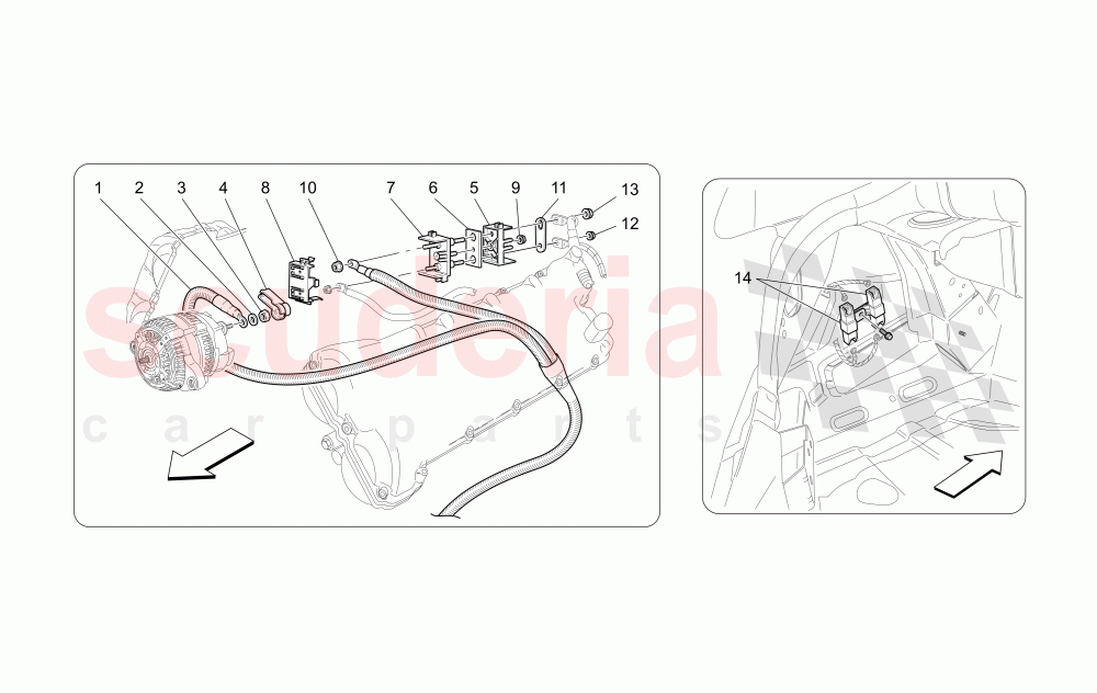 MAIN WIRING of Maserati Maserati GranCabrio (2017+) Special Edition