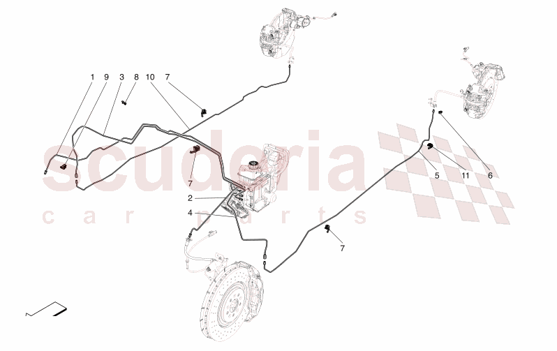 LINES of Maserati Maserati GranCabrio M189 FOLGORE  AUTOMATIC 4WD BEV 560 kW