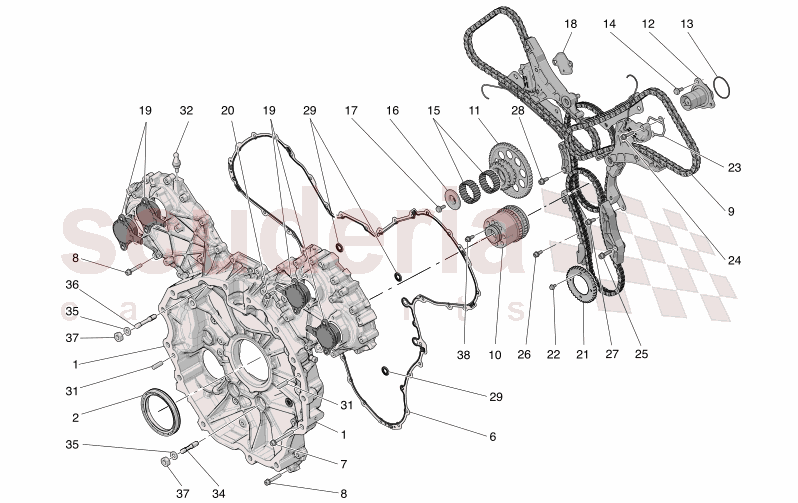 TIMING of Maserati Maserati GranCabrio M189    AUTOMATIC 4WD 3.0 BT V6 490 HP