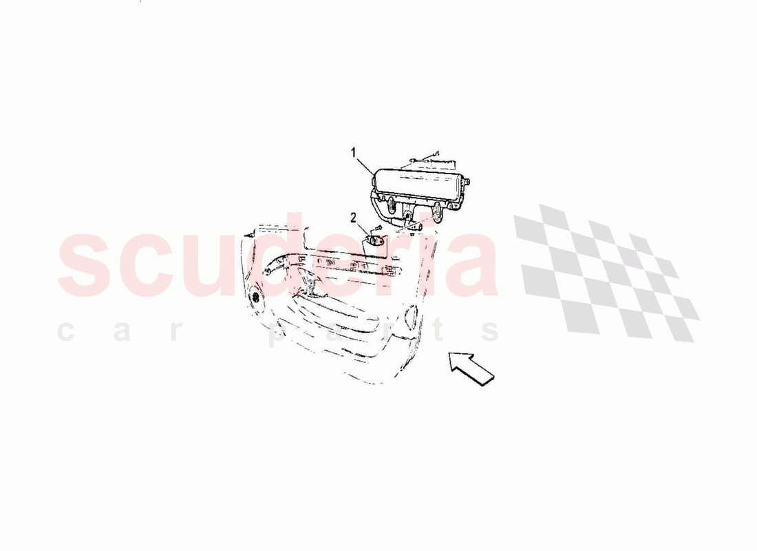 Front Side Bag System of Maserati Maserati GranTurismo MC Stradale