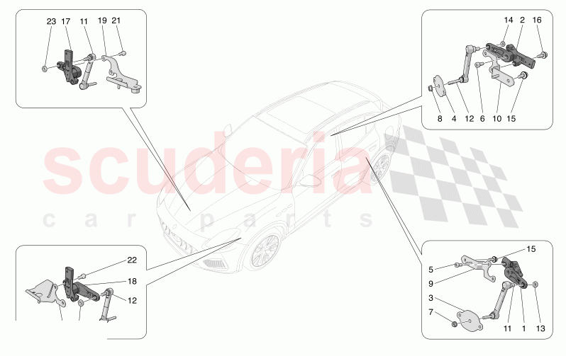 LIGHTING SYSTEM CONTROL of Maserati Maserati Grecale GT Automatic 2.0 T4 4WD 300HP MHEV