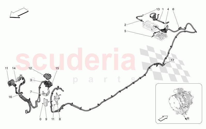 MAIN WIRING of Maserati Maserati Grecale GT Automatic 2.0 T4 4WD 300HP MHEV