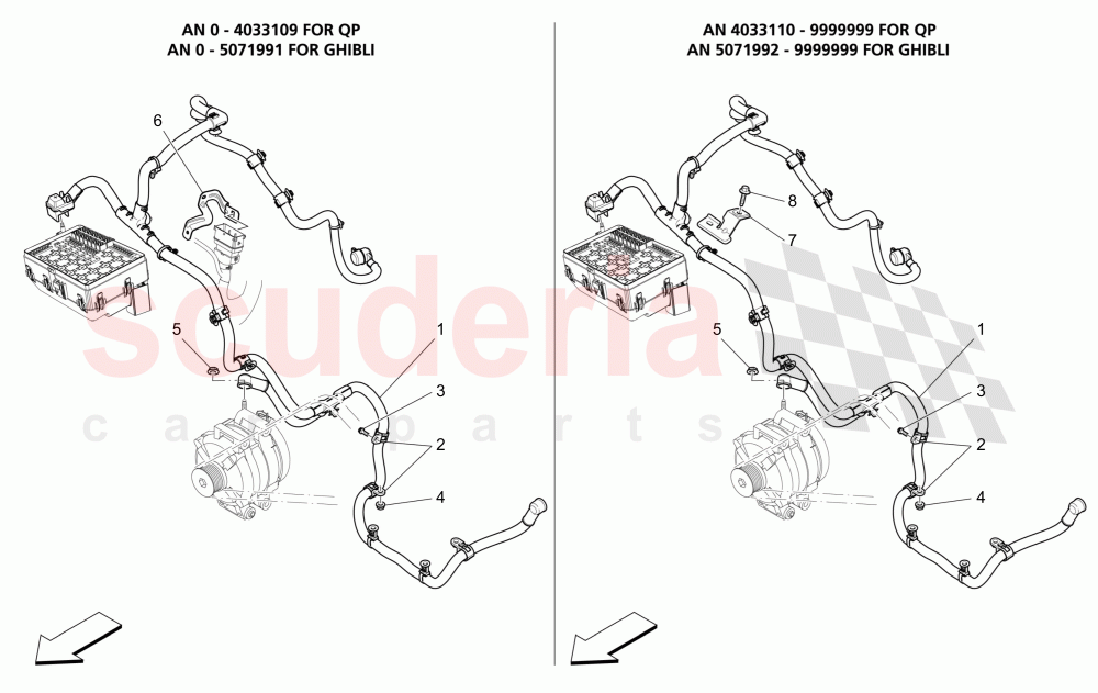 MAIN WIRING of Maserati Maserati Quattroporte (2013-2016) Diesel