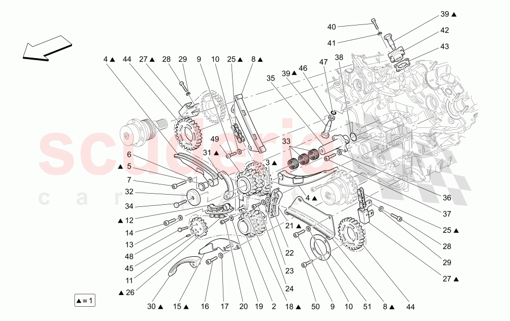 TIMING - CONTROLS (Available with: "Spyder 90th Anniversary" Version) of Maserati Maserati 4200 Spyder (2005-2007) CC