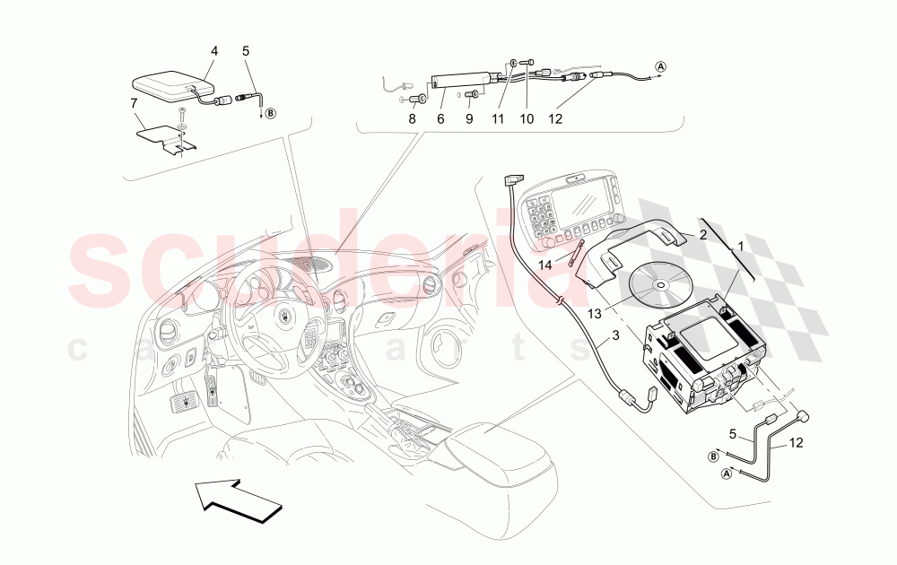 IT SYSTEM of Maserati Maserati 4200 Spyder (2005-2007) GT