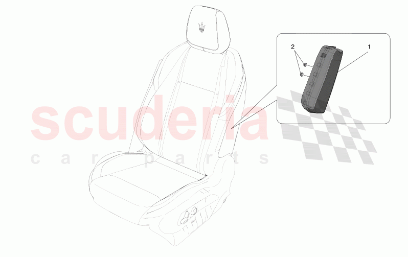 FRONT SIDE BAG SYSTEM of Maserati Maserati Grecale GT Automatic 2.0 T4 4WD 250HP MHEV