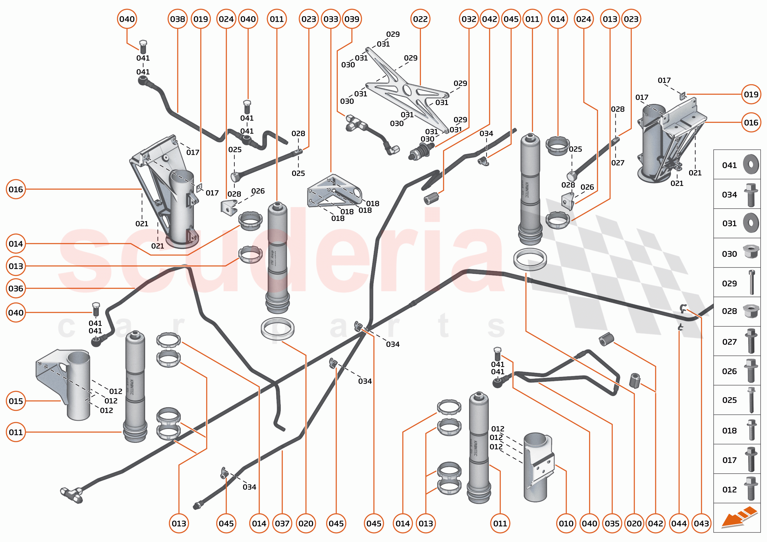 22 - ACCESSORIES - CHASSIS - 22.1 - ACCESSORIES - CHASSIS of McLaren McLaren Senna GTR