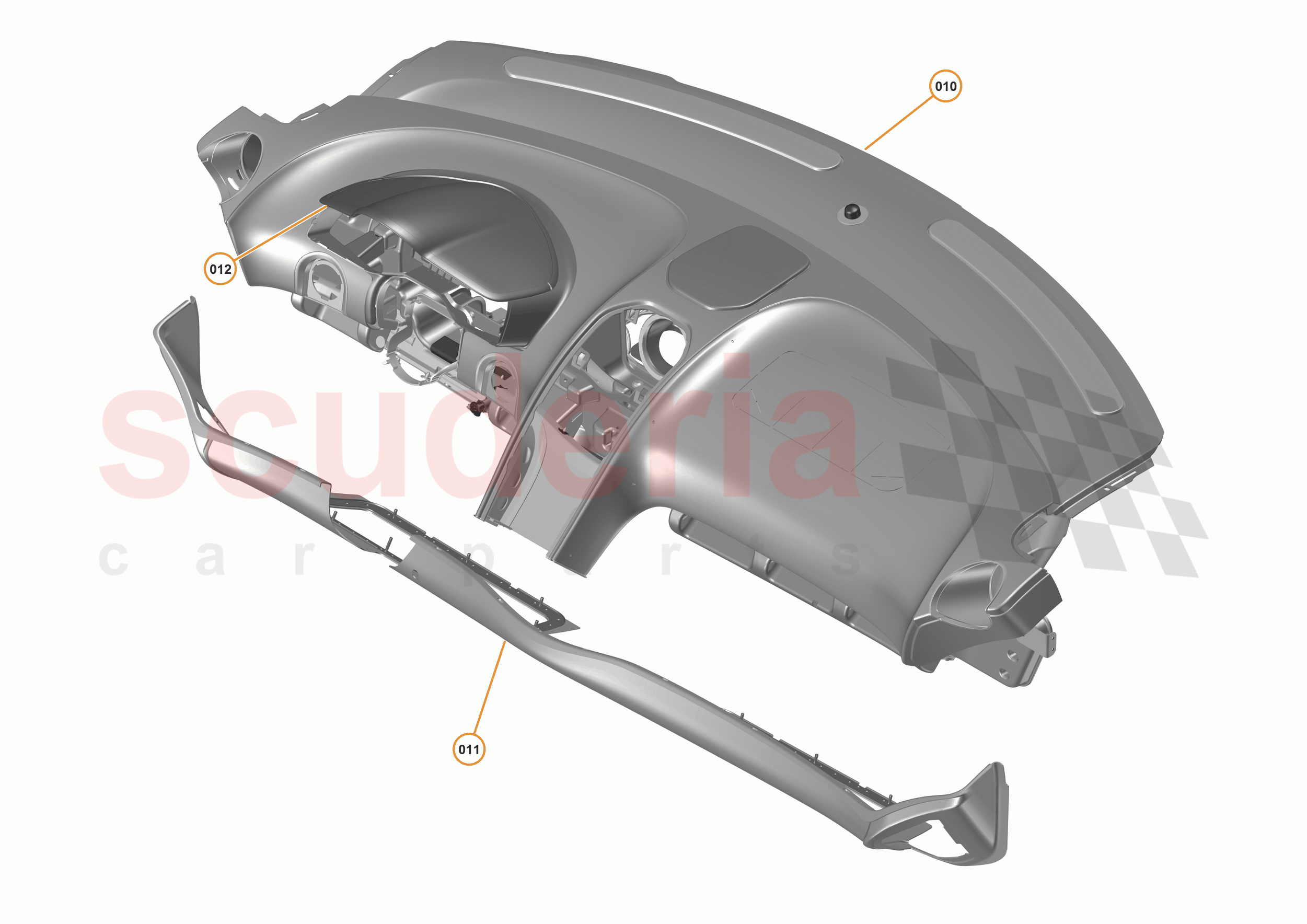 28 - N1 - FACIA - 28.2 - 01 - FACIA ASSEMBLY of McLaren McLaren 675LT Coupe